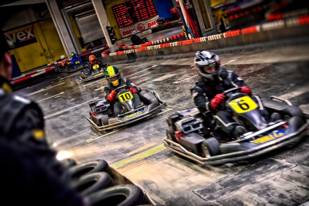 Formula Kartbahn Nürnberg, Go Kart, Racing, Rennen, dynamische Verfolgungsjagd